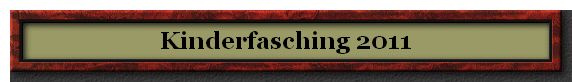 Kinderfasching 2011